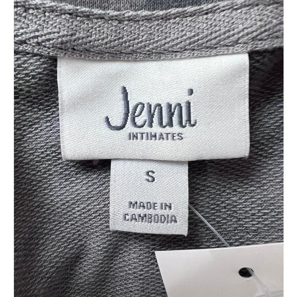 JENNI WOMENS SUPER SOFT PAJAMA T-SHIRT GREY SWIRL TIE-DYE SIZE SMALL NEW! - Picture 3 of 11